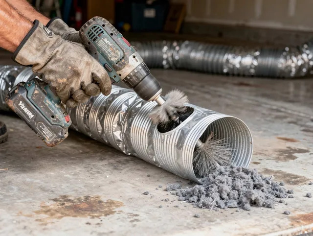 Professional duct cleaning by Holliston Dryer Vent Cleaning in Holliston