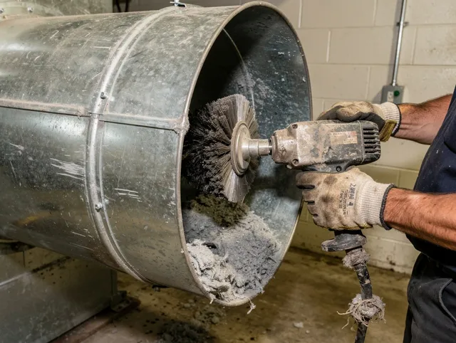 Industrial-grade dryer vent cleaning by Holliston Dryer Vent Cleaning in Holliston
